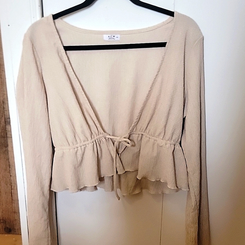 Summer Boho Vest Cream